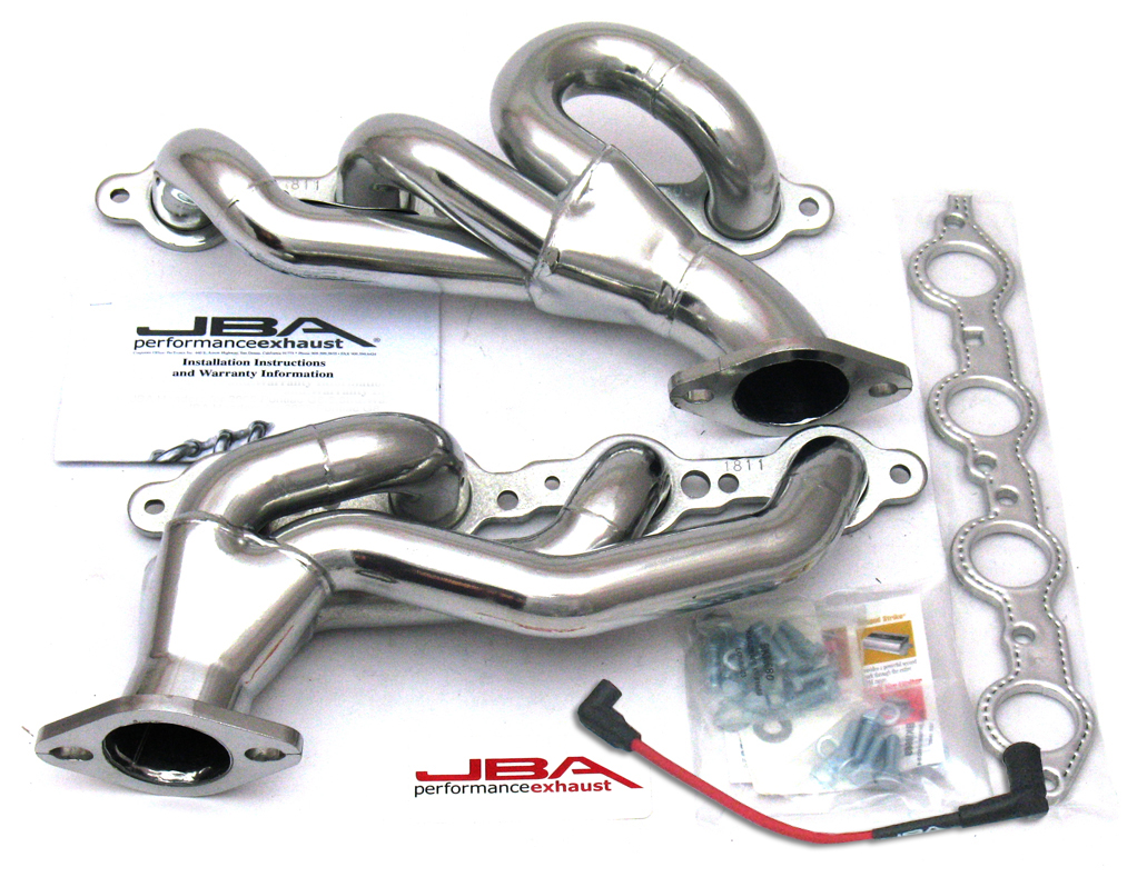 2010-2013 Camaro SS V8 JBA Shorty Headers (Stainless Steel)