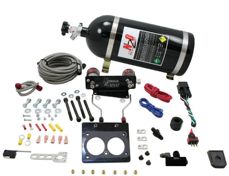 93-97 Nitrous Outlet LT1 58mm Plate System (10lb Bottle)