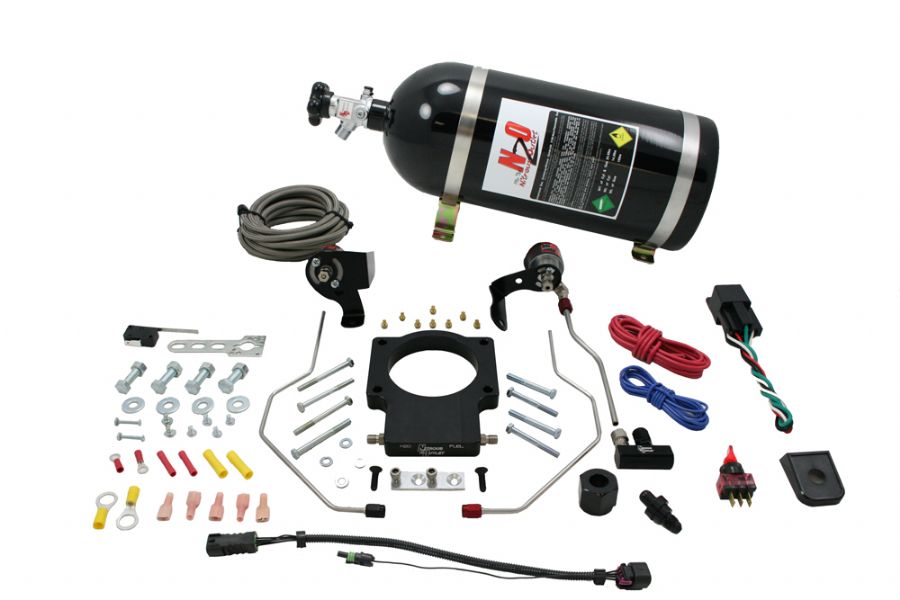 2010+ Camaro SS Nitrous Outlet Nitrous 90mm Plate System (10lb Bottle)