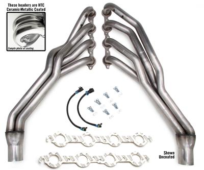 2010-2011 Camaro SS V8 Hedman Headers  Stainless Steel Longtube Headers - Ceramic Coated