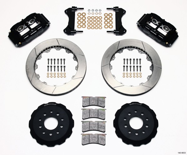 98-02 LS1 Fbody Wilwood 13.06" Superlite 6R Big Brake Front Brake Kit (Hat) w/Slotted Rotors