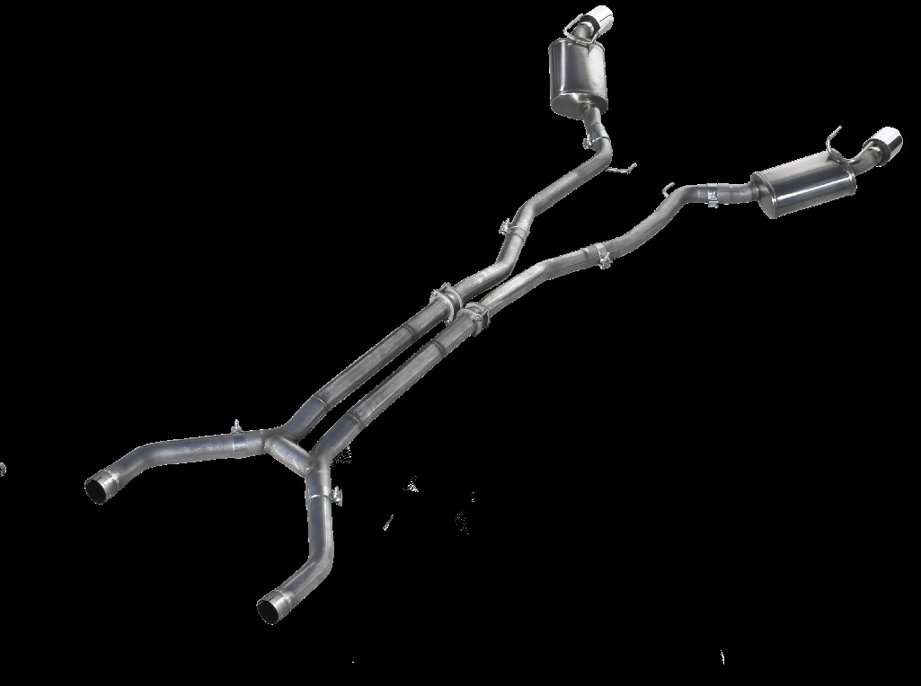2010+ Camaro V6/V8 American Racing Headers Pure Thunder Cat Back Exhaust System - Direct Fit to Stock Cats