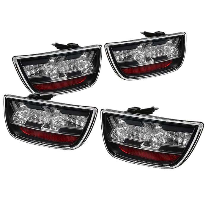 2010-2013 Camaro Spyder LED Taillights - Black