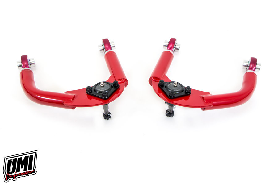 93-02 Fbody UMI Performance Front Upper A-Arms - Adjustable Chromoly Drag