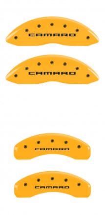 2010-2015 Camaro Yellow MGP Caliper Covers