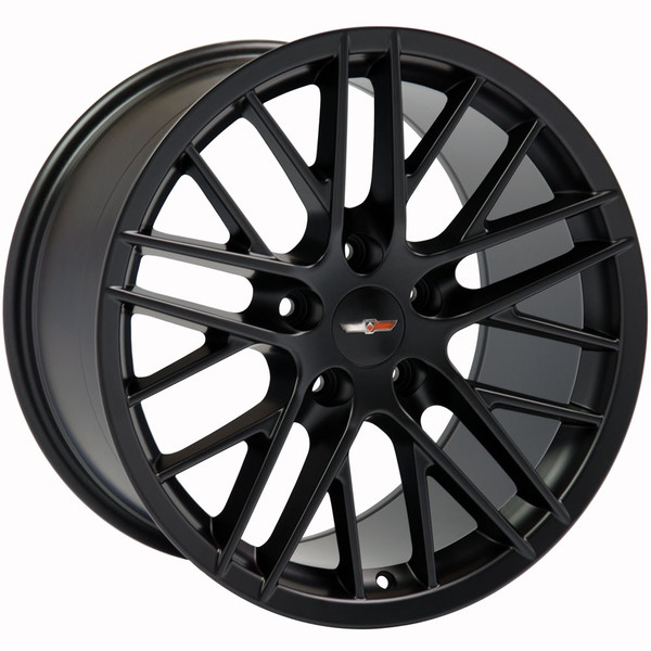 OE Wheels Corvette C6 ZR1 Replica Wheel - Satin Black 18x10.5" (56mm Offset)