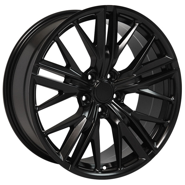 OE Wheels Camaro 6th Gen ZL1 Replica Wheels - Satin Black 20x8.5" (35mm Offset) Set of 4