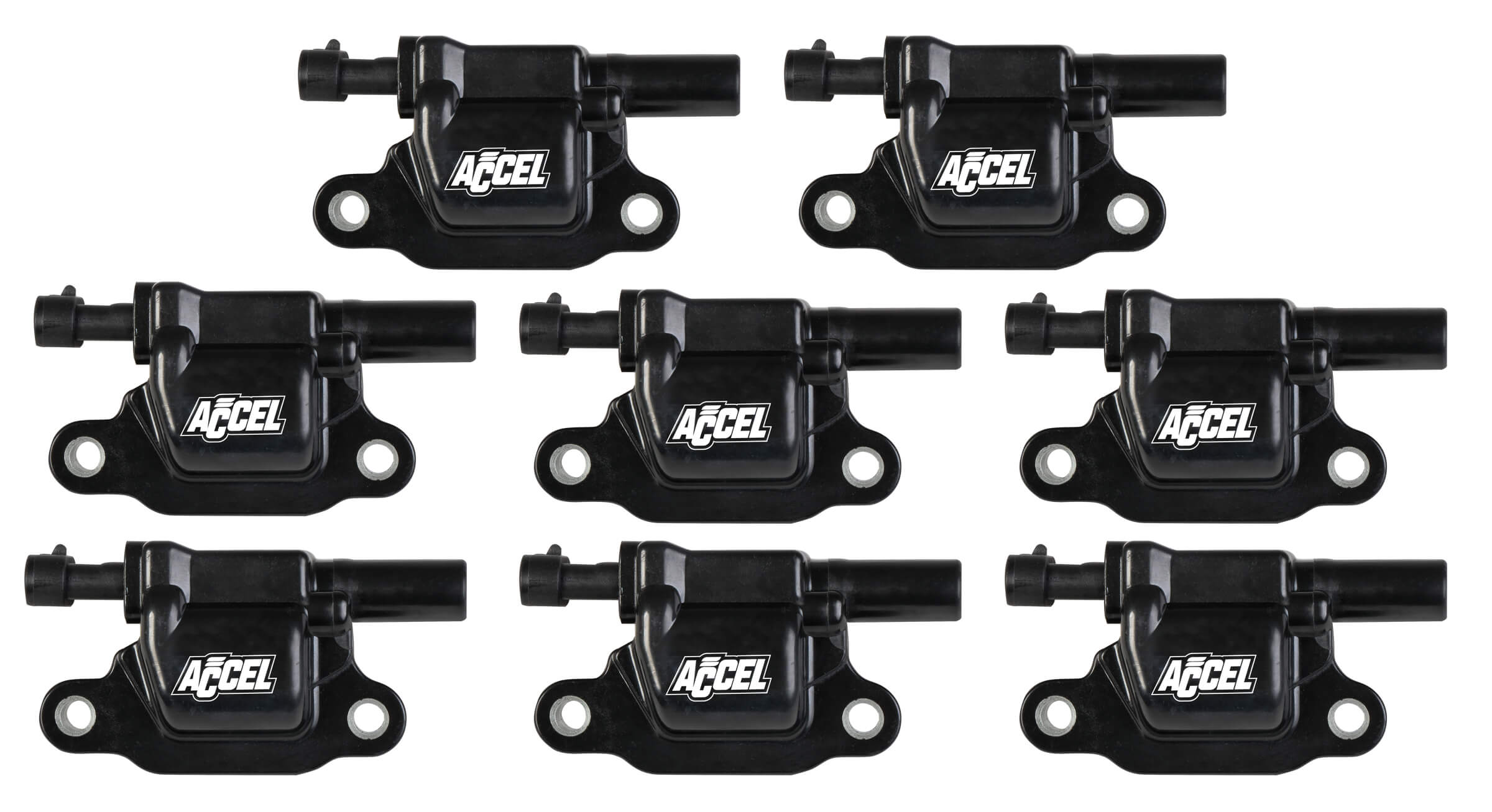 2014+ GM Gen V Accel Performance Square Black Coils - 8pk