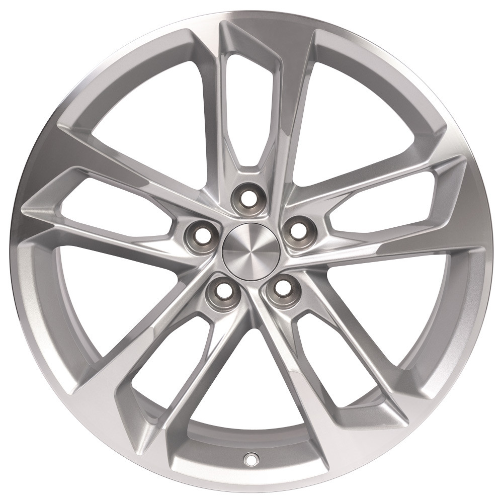 OE Wheels Camaro 5th & 6th Gen 50th Anniversary CV29 Wheel - Silver Machined 20x8.5" (25mm Offset) Set of 4