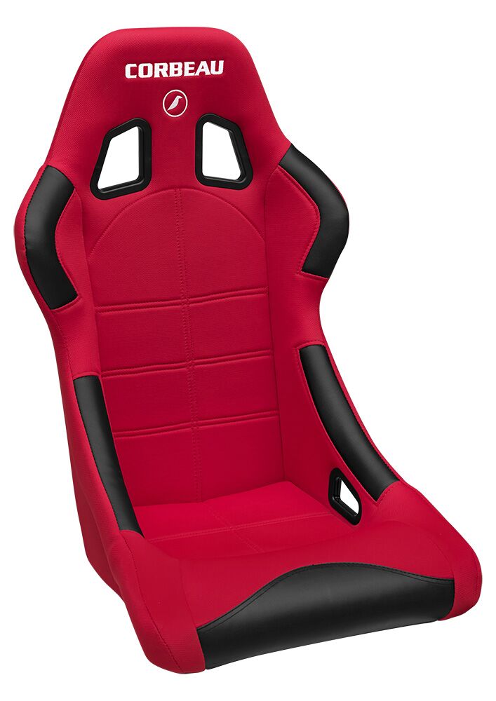 Corbeau Forza Seats - Red Cloth