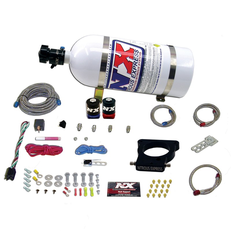 GM LS Nitrous Express 3-Bolt 78mm Plate System 50-350hp - No Bottle