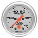 Autometer Ultra-Lite Electrical Fuel Pressure 0-100 psi
